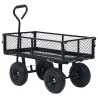 Chariot à main de jardin Noir 250 kg 532207532207