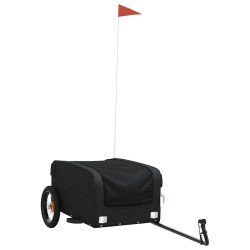 Remorque de vélo noir 30 kg fer 532218532218