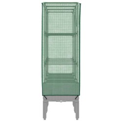 Jardinière surélevée avec housse aspect rotin 120x40x140 cm 532219532219