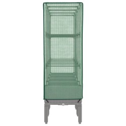 Jardinière surélevée avec housse aspect rotin 160x40x140 cm 532220532220