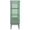 Jardinière surélevée avec housse aspect rotin 160x40x140 cm 532220532220