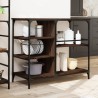 Chariot de cuisine chêne marron 100x45x89,5cm bois d'ingénierie 532224532224