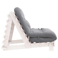 Canapé-lit futon avec matelas 80x206x11 cm bois massif de pin 532231532231