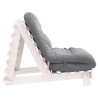 Canapé-lit futon avec matelas 80x206x11 cm bois massif de pin 532231532231
