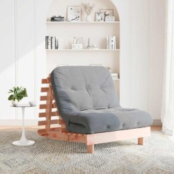 Canapé-lit futon avec matelas 80x206x11 cm bois massif douglas 532233532233