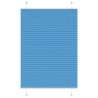 Store plissé bleu 90x100 cm largeur du tissu 89,4 cm polyester 532238532238