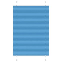 Store plissé bleu 100x100 cm largeur du tissu 99,4 cm polyester 532239532239