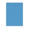 Store plissé bleu 100x100 cm largeur du tissu 99,4 cm polyester 532239532239