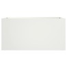 Jardinière blanc 62x30x29 cm acier 532241532241
