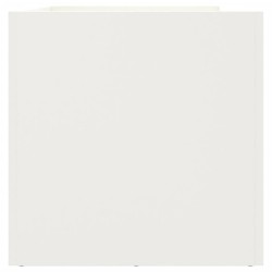 Jardinière blanc 62x30x29 cm acier 532241532241