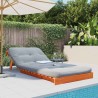 Canapé-lit futon avec matelas 80x206x11 cm bois massif de pin 532244532244
