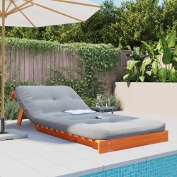 Canapé-lit futon avec matelas 90x206x11 cm bois massif de pin 532249532249