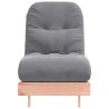Canapé-lit futon avec matelas 60x206x11 cm bois massif douglas 532252532252