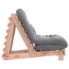 Canapé-lit futon avec matelas 60x206x11 cm bois massif douglas 532252532252