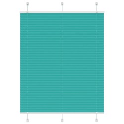 Store plissé vert pétrole 110x100cm largeur du tissu 109,4cm 532253532253