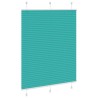 Store plissé vert pétrole 110x100cm largeur du tissu 109,4cm 532253532253