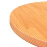 Dessus de table rond cire marron Ø60x2,5 cm bois de pin massif 532254532254