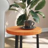 Dessus de table rond cire marron Ø30x2,5 cm bois de pin massif 532255532255