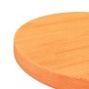 Dessus de table rond cire marron Ø30x2,5 cm bois de pin massif 532255532255