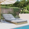 Canapé-lit futon avec matelas 90x206x11 cm bois de pin imprégné 532256532256