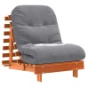 Canapé-lit futon avec matelas 70x206x11 cm bois massif de pin 532259532259
