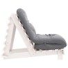 Canapé-lit futon avec matelas 70x206x11 cm bois massif de pin 532260532260