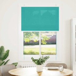 Store plissé vert pétrole 90x100 cm largeur du tissu 89,4 cm 532262532262