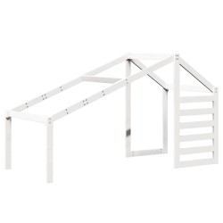 Toit de lit pour enfants blanc 188x97x113 cm bois de pin massif 532266532266