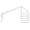Toit de lit pour enfants blanc 188x97x113 cm bois de pin massif 532266532266