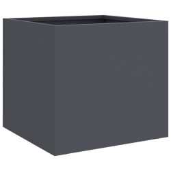 Jardinière anthracite 32x30x29 cm acier 532269532269