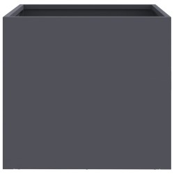 Jardinière anthracite 32x30x29 cm acier 532269532269