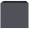 Jardinière anthracite 32x30x29 cm acier 532269532269