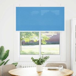 Store plissé bleu 115x150 cm largeur du tissu 114,4cm polyester 532277532277