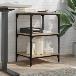 Support d'imprimante 3 niveaux chêne sonoma 50x41x75 cm 532280532280