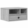 Support d'imprimante sonoma gris 40x32x22,5cm bois d'ingénierie 532282532282