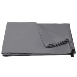 Bâche d'extérieur 4x4 m Gris 532290532290