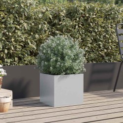Jardinière argenté 32x30x29 cm acier galvanisé 532301532301