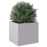 Jardinière argenté 32x30x29 cm acier galvanisé 532301532301