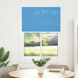 Store plissé bleu 95x100 cm largeur du tissu 94,4 cm polyester 532302532302