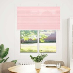 Store plissé rose 110x150 cm largeur du tissu 109,4cm polyester 532313532313
