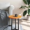 Dessus de table rond cire marron Ø40x2,5 cm bois de pin massif 532316532316