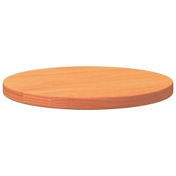 Dessus de table rond cire marron Ø40x2,5 cm bois de pin massif 532316532316