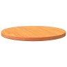 Dessus de table rond cire marron Ø50x2,5 cm bois de pin massif 532317532317