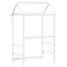 Toit de lit pour enfants blanc 98x70x176,5cm bois de pin massif 532319532319