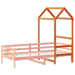 Toit de lit pour enfants 108x70x176,5 cm bois de pin massif 532322532322