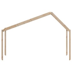 Toit de lit pour enfants 203x95,5x142 cm bois de pin massif 532323532323