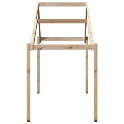 Toit de lit pour enfants 203x95,5x142 cm bois de pin massif 532323532323