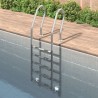 Échelle de piscine 54x38x211 cm acier inoxydable 304 532326532326