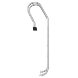 Échelle de piscine 54x38x184,5 cm acier inoxydable 304 532327532327