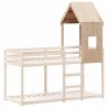 Toit de lit pour enfants 60x99x139,5 cm bois de pin massif 532329532329